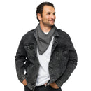 Asgera ® Schal & Multi-Tuch Planet Line Dark (Unisex)