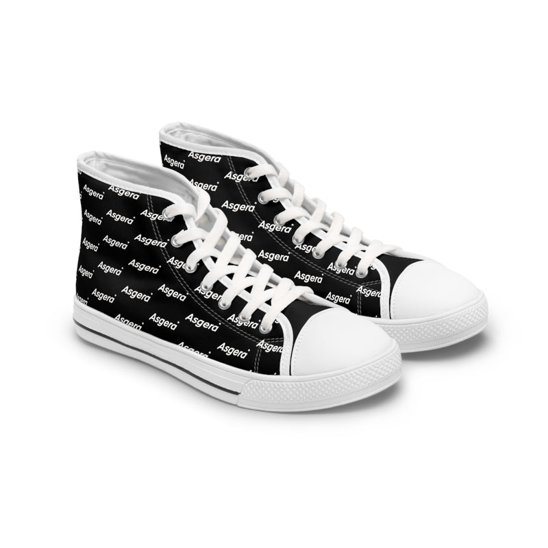 Asgera ® High Sneaker City Style Black (ladies) 