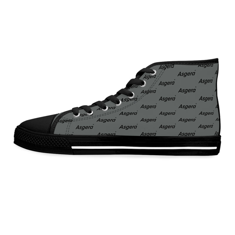 Asgera ® High Sneaker City Style Gray (ladies)