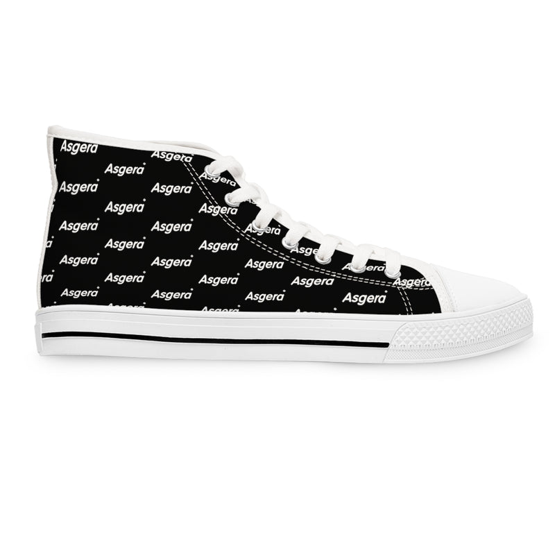 Asgera ® High Sneaker City Style Black (Damen)