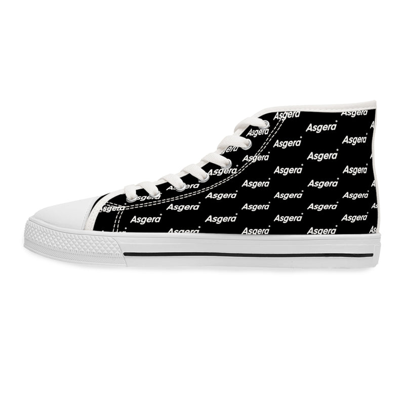 Asgera ® High Sneaker City Style Black (Damen)