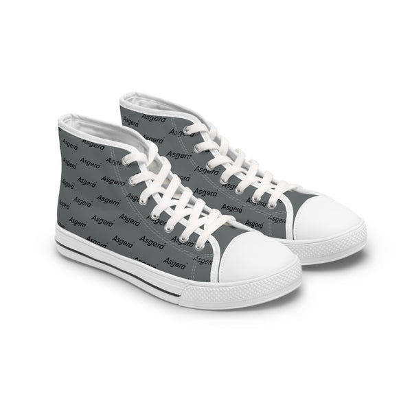 Asgera ® High Sneaker City Style Gray (ladies)