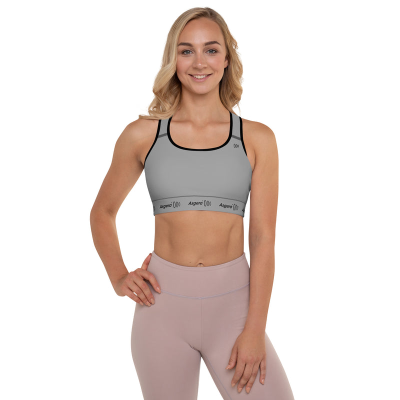 Asgera ® Sport-BH Gepolstert Gray (Damen)