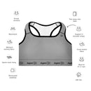 Asgera ® Sport-BH Gepolstert Gray (Damen)